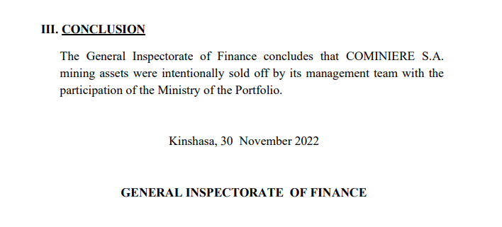 Miljew91's tweet photo. $AVZ

COMINERE IS CORRPUT!
Never forget the DRC's own internal audit report stating the following

-MOP corrupt
-COMINERE double corrupt

and to think COMINERE are trying to gain back ownership from $AVZ

MASSIVE JOKE 🤡🤡

#definative &amp; #irrevocable https://t.co/PGPQExSVqS