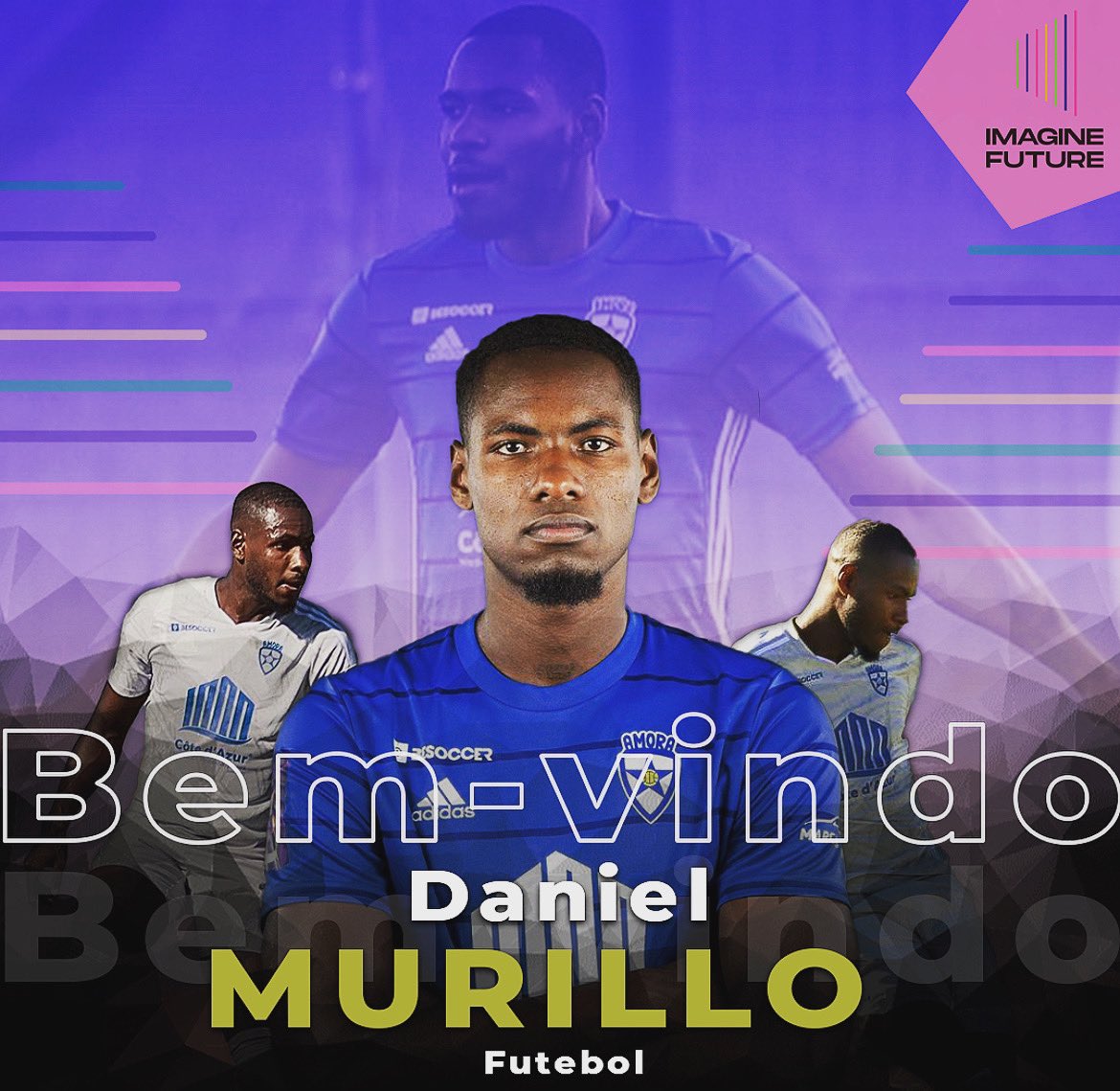 ImagineFuture11's tweet photo. Bem-Vindo Daniel Murillo Borrero!
É com grande prazer e orgulho que anunciamos o nosso primeiro internacional. Da Colômbia para a família da “Imagine Future”. 🇨🇴
#ImagineFuture #DanielMurillo https://t.co/F2EipgzK6k