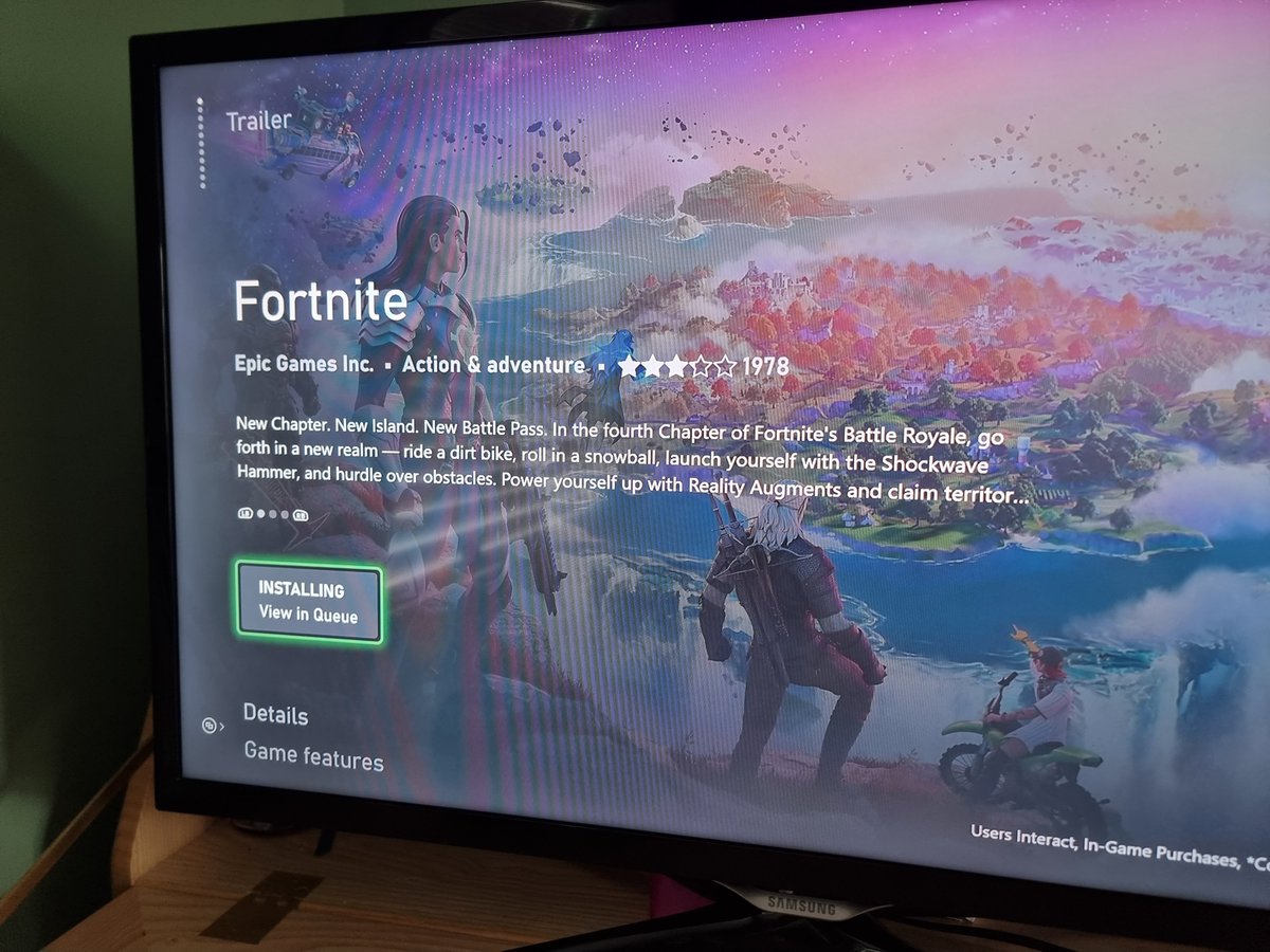 MrZonk1985's tweet photo. Finally downloading @FortniteGame

First games live on stream with @Nightwing_26_ tonight.

I'll be live on Warzone from about 9, then switch when he comes on.

#ZGame
#StreamNation
#CMOG 
#Fortnite
#Scottish
#TwitchStreamers https://t.co/YftS9qeylh