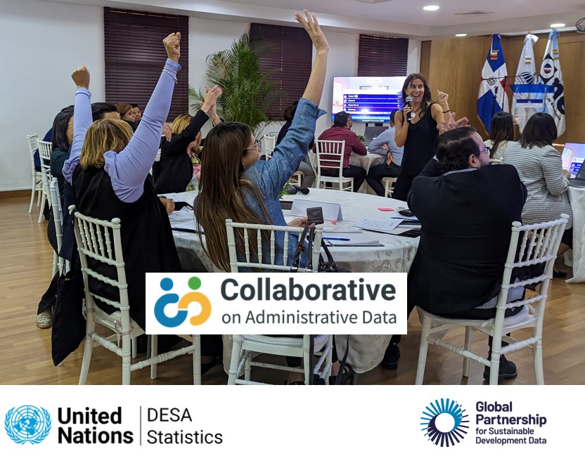 Collaborating on the use of #AdminData for statistics can be fun! A workshop co-organized by <a href="/ONERD_/">Oficina Nacional de Estadística</a> <a href="/UNStats/">UNStats</a> <a href="/Data4SDGs/">Global Partnership</a> <a href="/eclac_un/">ECLAC</a> in the Dominican Republic brought together 20+ data holders for an engaging discussion. To learn more, visit: mepyd.gob.do/ministerio-de-…