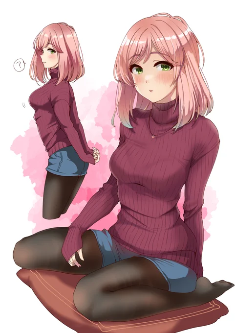 俺、好きなんだ、ニットが😌😌😌😌 