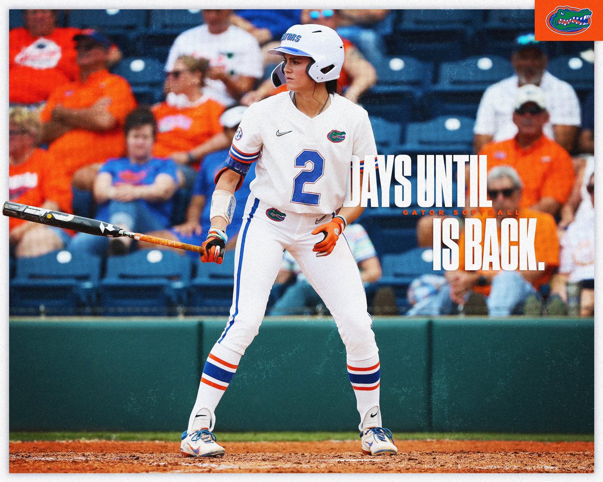 GatorsSB's tweet photo. Not much longer! 2️⃣ Days‼️ #GoGators https://t.co/J2h5Q4I1BY