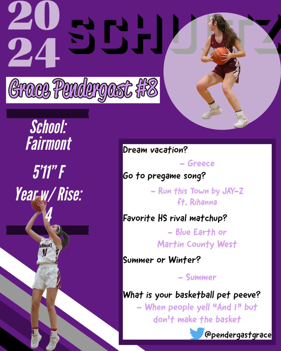 GET TO KNOW more about Fairmont
 Junior <a href="/pendergastgrace/">grace pendergast</a>!! #AllRise
