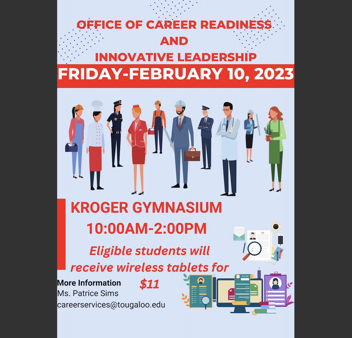 Tougaloo_1869's tweet photo. Join us this Friday! ❤️ 💙 https://t.co/xOwPcbjjjF