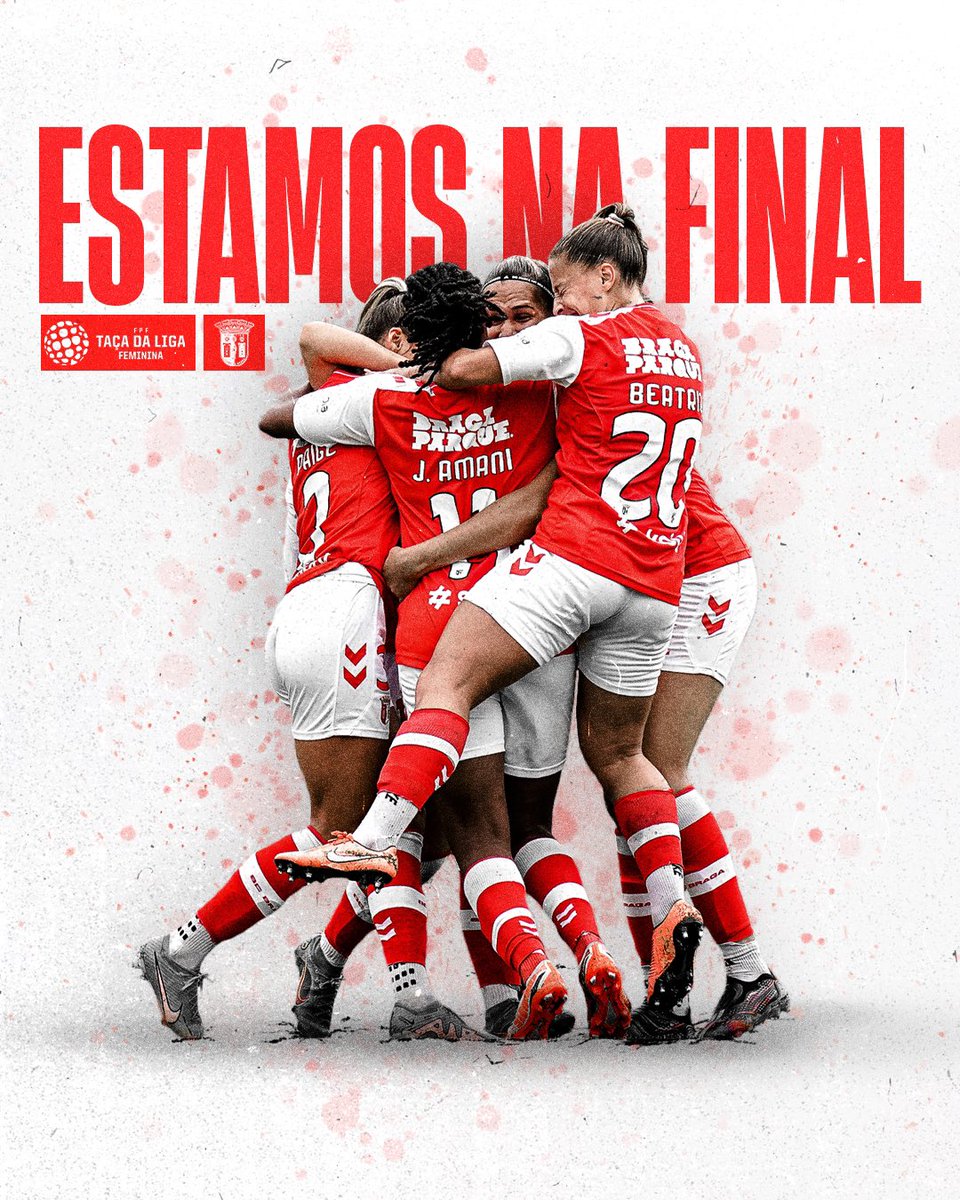 Digam: FINAAAAAAAAAL! 😁✌️

Estamos na Final da Taça da Liga 🏆 pelo segundo ano consecutivo!

#PorMais