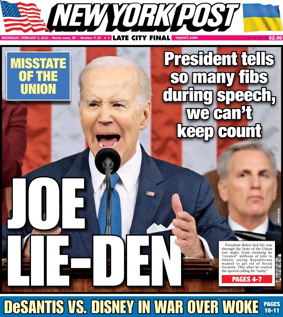 Modern Problems on Twitter "POTUS Today's cover Biden’s State of the