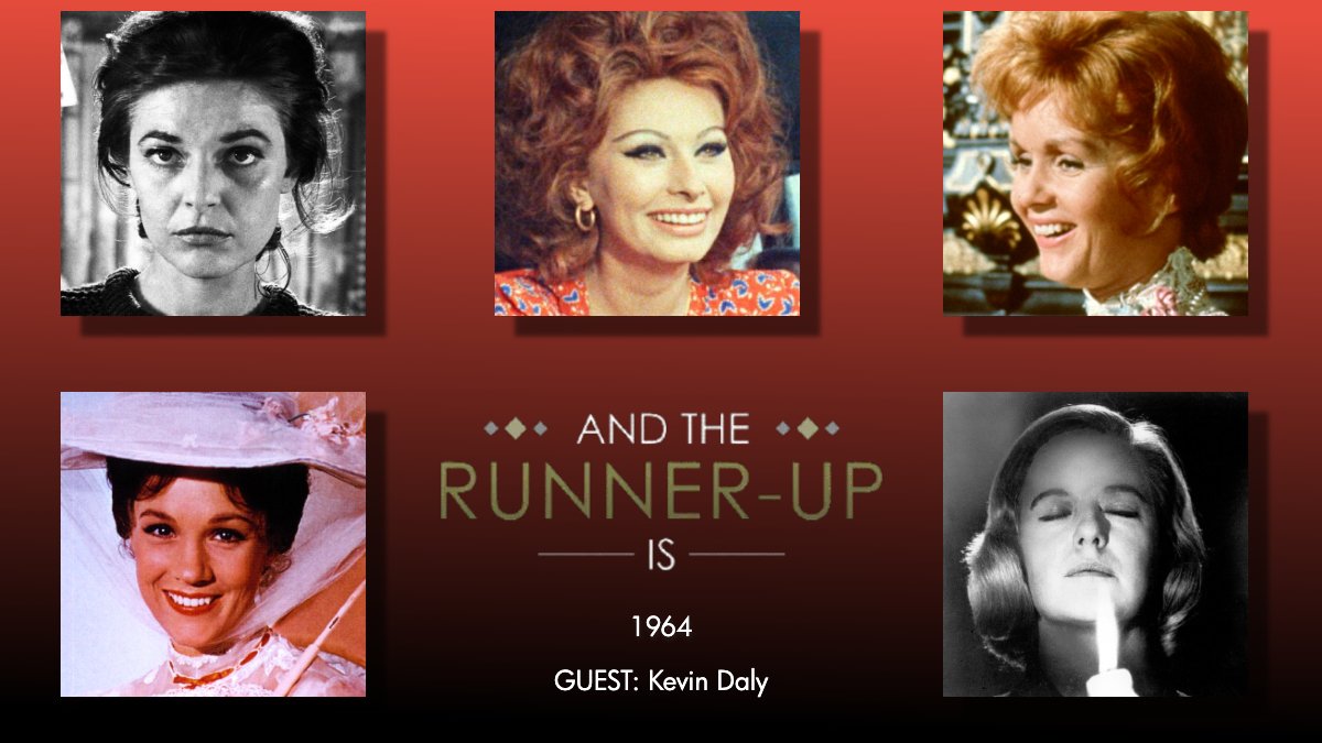 This week on AND THE RUNNER-UP IS 🥈, <a href="/kevinddaly/">Kevin Daly</a> joins me to break down the 1964 Best Actress race, where Julie Andrews beat Anne Bancroft, Sophia Loren, Debbie Reynolds, and Kim Stanley. Listen now on all podcast platforms!

linktr.ee/andtherunnerup…