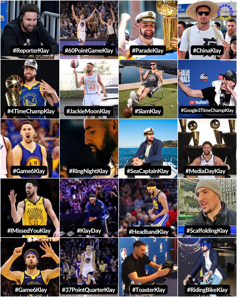 HAPPY BIRTHDAY TO THE SPLASH BROTHER, KLAY THOMPSON!     