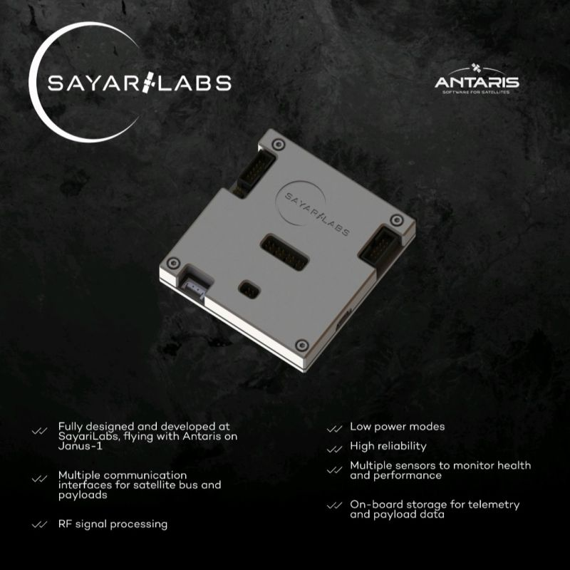 SayariLabsKE's tweet photo. The SayariLabs Payload Processor will be going to space on the JANUS-1 mission by Antaris Inc. on Friday, February 10th, 2023 at 9:18 AM IST (6:48 AM Kenyan time) aboard the SSLV-D2.

#SayariLabsKe
#WhereInnovationGoesToSpace
#SPP
#JANUS1 https://t.co/fcJAuH7HOD