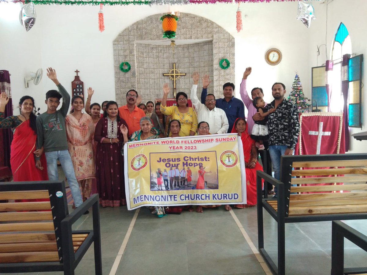 mennonitekurud's tweet photo. Mennonite World Fellowship Sunday Year 2023 in our local Congregation. https://t.co/YbeI245GLR