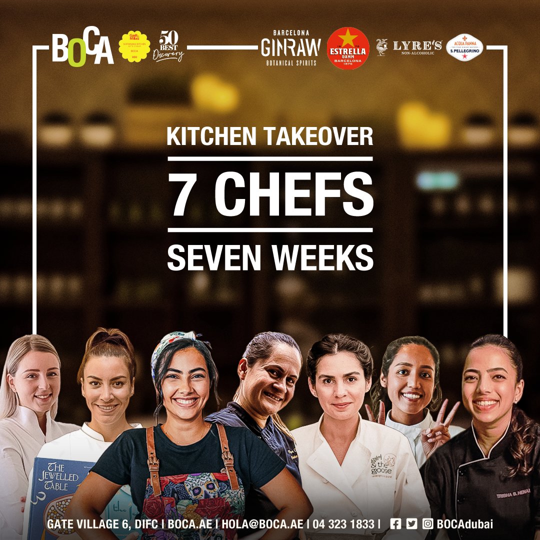 A Culinary Celebration of Love with Chef Sara Aqel - Chef Sara takes over BOCA's kitchen February 14 to the 16th. Click to know more and to book mailchi.mp/boca/sara-take…