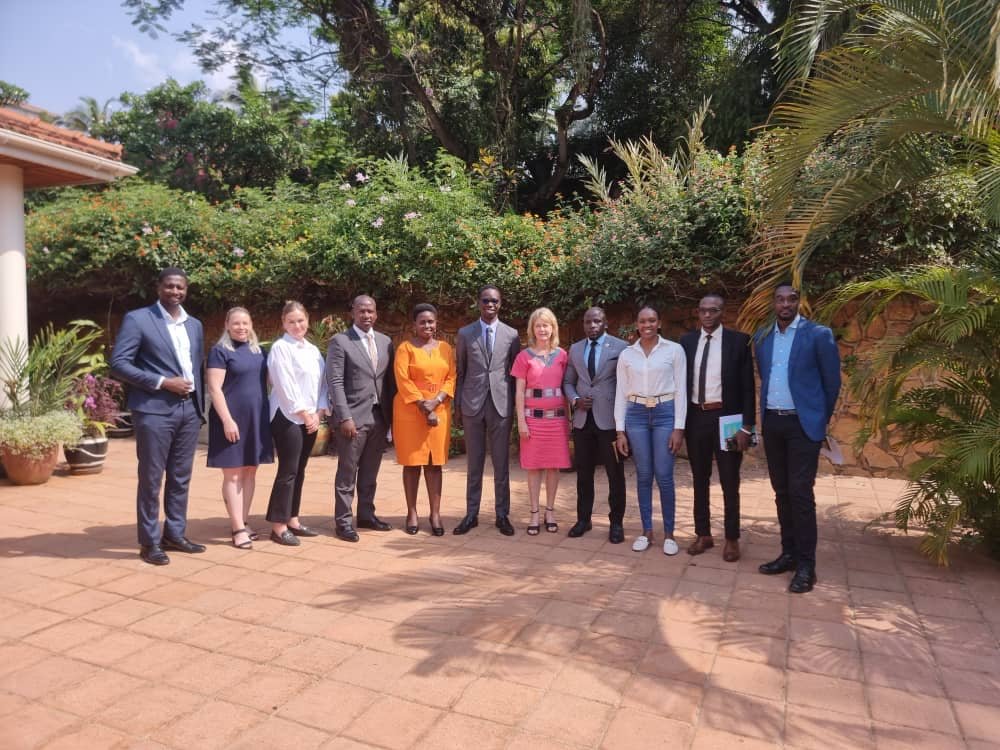 Together with colleague youth Members of <a href="/Parliament_Ug/">Parliament of Uganda</a>, we met and held discussions with Ms Maria Håkansson <a href="/SwedEnvoyUganda/">Amb. Maria Håkansson</a> to discuss areas of collaboration.
We prioritised #SRHR, youth skilling and Energy development in Uganda.