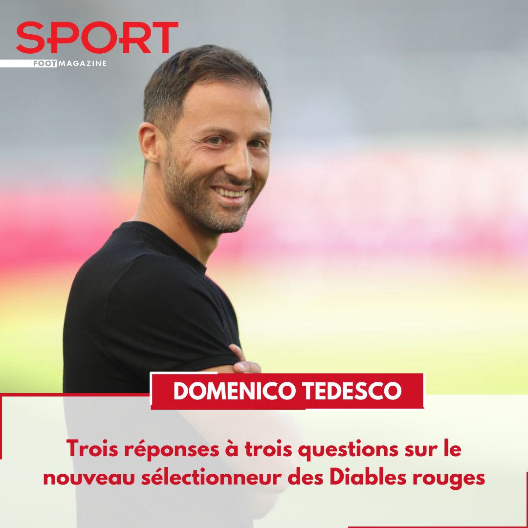 L'un de nos journalistes a analysé le jeu de Domenico #Tedesco, le nouveau sélectionneur des <a href="/BelRedDevils/">Belgian Red Devils</a>. Il répond à trois questions à son sujet.