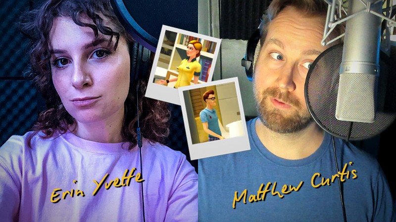 CrownsAndPawns's tweet photo. Did you know that Crowns and Pawns has the most awesome cast of #VoiceActors? 🤩 Not only is Milda voiced by the amazing @erin_yvette but we also have @MictheMatt, Denny Delk and many other talents! Who's your favorite voice in the game? 🎙️🗣️ https://t.co/f5mYo6Gwxc