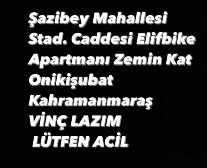 Nurdndumn's tweet photo. @AFADBaskanlik @haluklevent https://t.co/qGeJDg0YZC