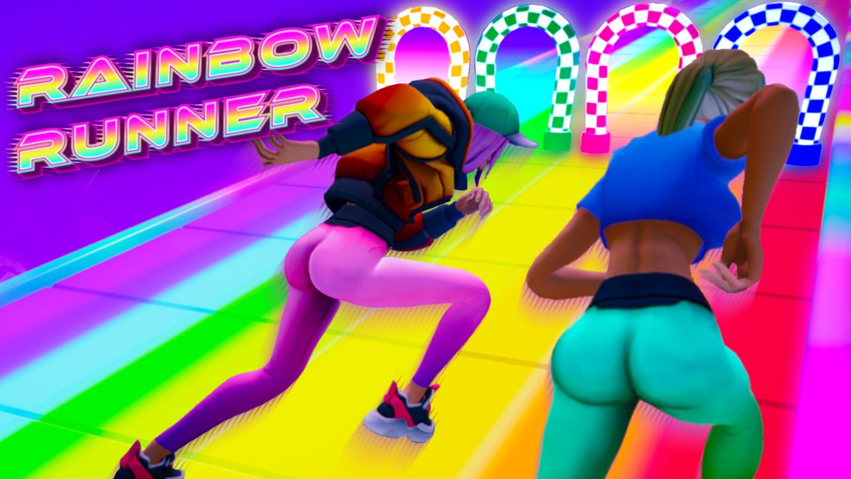 PrisonGames_'s tweet photo. #RainbowRunner coming soon to #NintendoSwitch 
Ready for some action? 🏃‍♂️🟥🟧🟨🟩🟦🟪🏃‍♀️ https://t.co/bx716oGGFQ