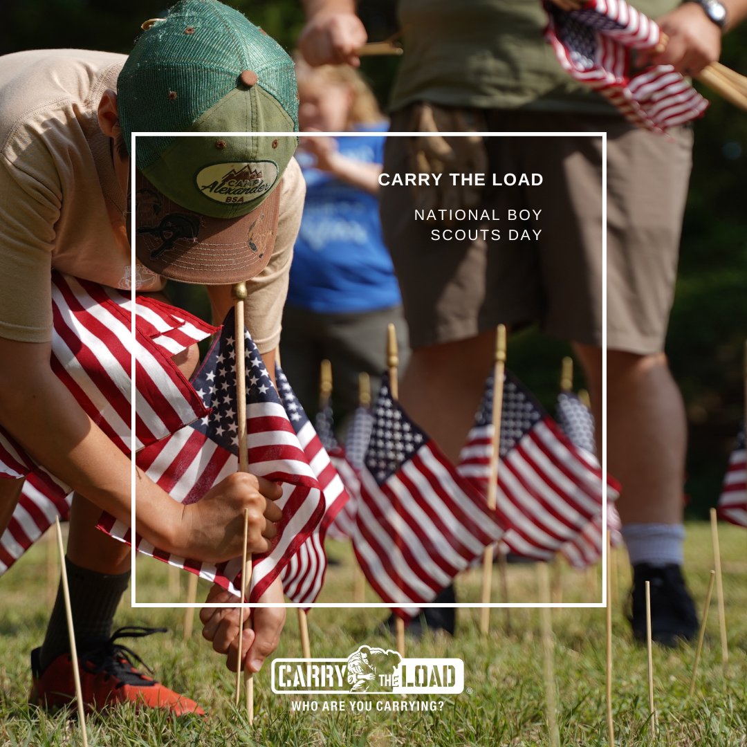 Carry The Load on Twitter "Today is National Boy Scouts Day, and we
