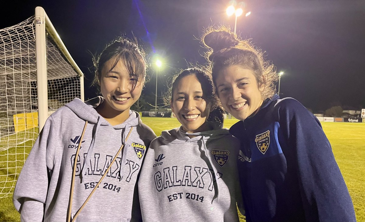 geelonggalaxyfc's tweet photo. Aya, Stef & Shi made their first appearances for Geelong Galaxy tonight at HC Kim Reserve.
All found net, looking forward to season 2023.
#VPLW https://t.co/4O6ZXLth3d