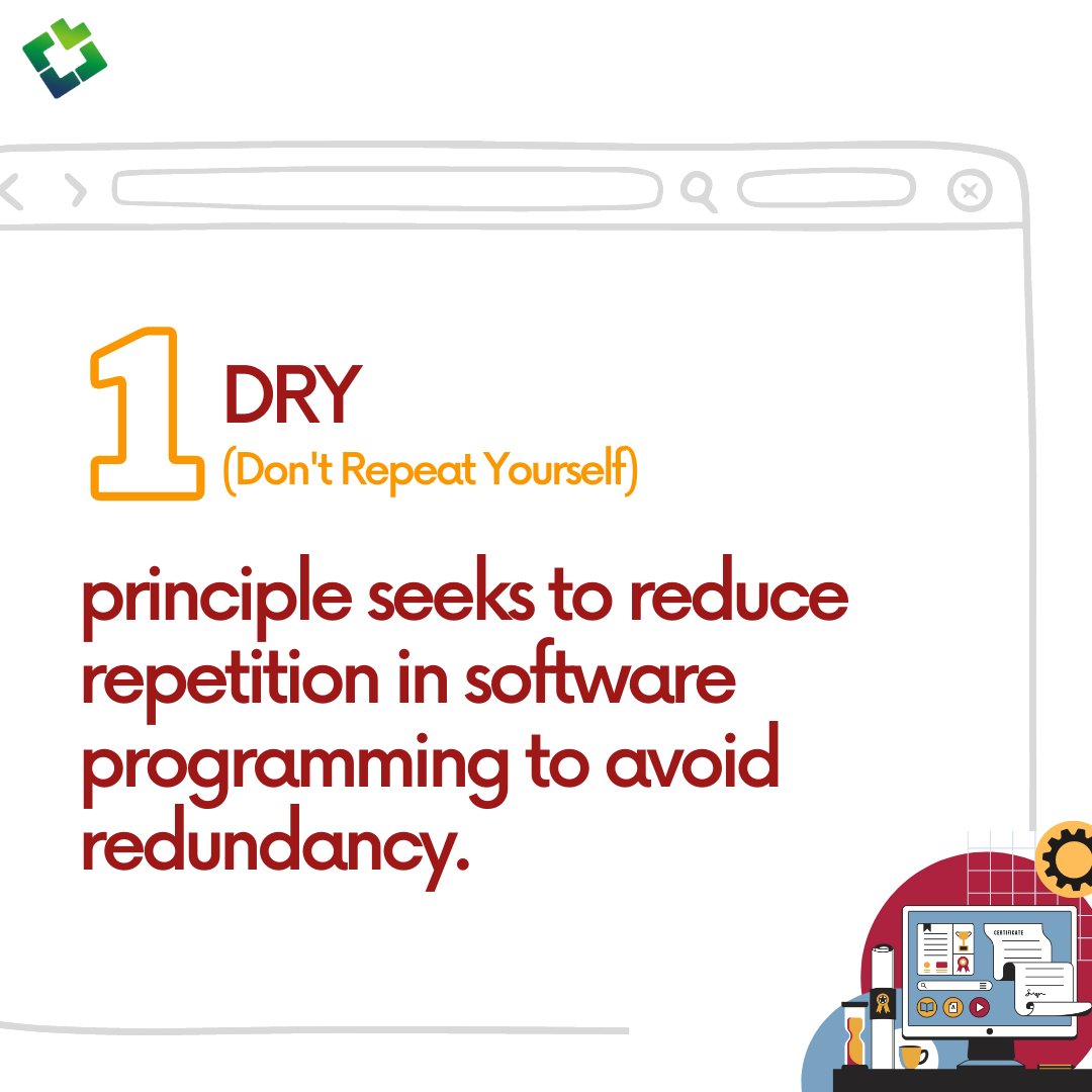 swabhavventure's tweet image. Software design principles are the backbone or the support system for any software designing and development.
#softwaredesign #designprinciple #softwaredesignprinciples #tech #softwaredeveloper #softwareengineer #programmer #programing #softwaredevelopment #keepitsimplestupid