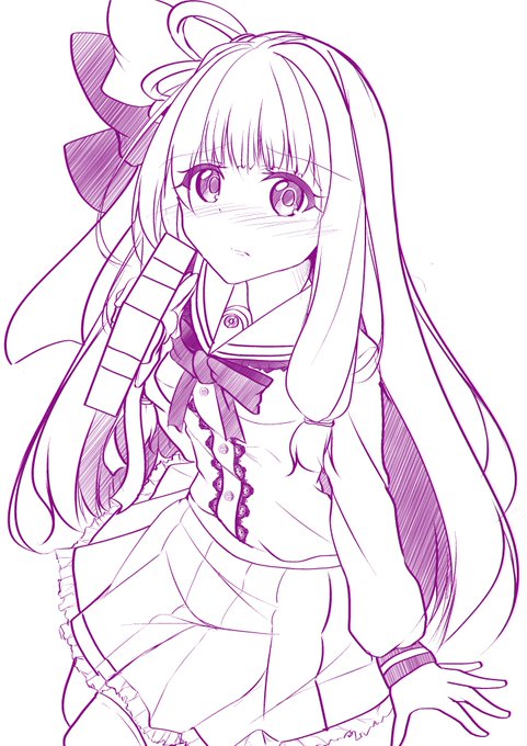 葵ちゃんラフ(完成 