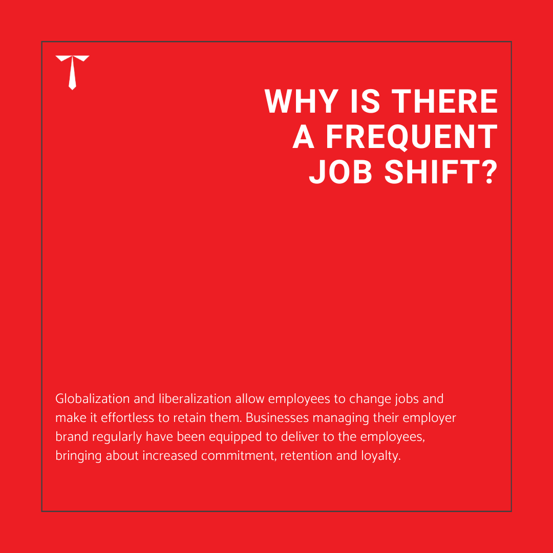 TechnomineBiz's tweet image. #Globalization and #Liberalization allow employees to change jobs and make it effortless to retain them. Businesses managing their employer brand regularly have been equipped to deliver to the employees, bringing about increased commitment, retention and loyalty.