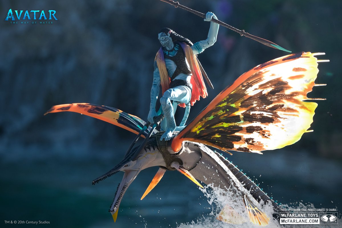 officialavatar's tweet photo. Lead the Metkayina against the RDA with these Avatar: The Way of Water action figures from @mcfarlanetoys https://t.co/tSZOEo4aB3