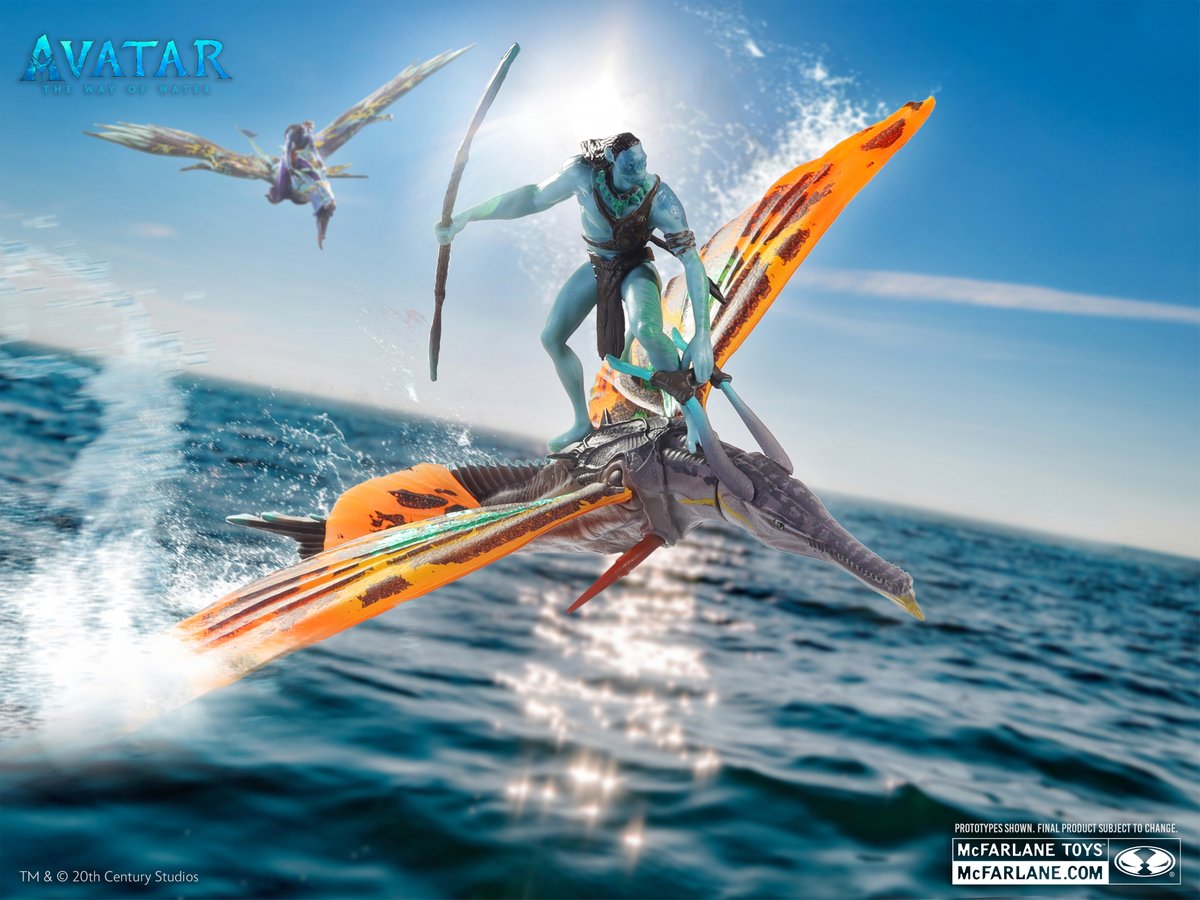 officialavatar's tweet photo. Lead the Metkayina against the RDA with these Avatar: The Way of Water action figures from @mcfarlanetoys https://t.co/tSZOEo4aB3