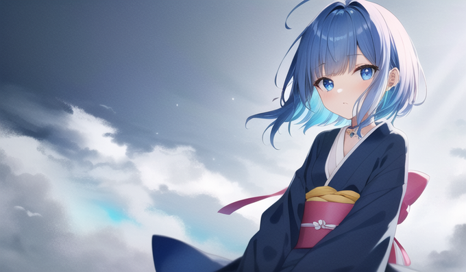 華鈴ちゃんはどうせあの『伸びると色が変わる髪』は指示不可能なので開き直って髪型だけ丁寧に出そうとしている まあまあそれらしくなる 