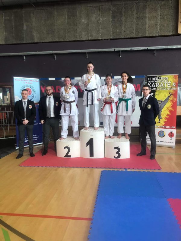 GlobalSportDev1's tweet photo. Félicitations Lisa Pottiez!!! 🥋
«Open Belgium Wado Cup Kumité»
🥇U18 & 🥇Senior
ainsi qu’à sa sœur Ysaline 🥇U14…
Bravo 👏🏻 fière de notre collaboration !
#AKDB #Karate #Kumité
#GlobalSportDevelopment https://t.co/CJetqmAhWa