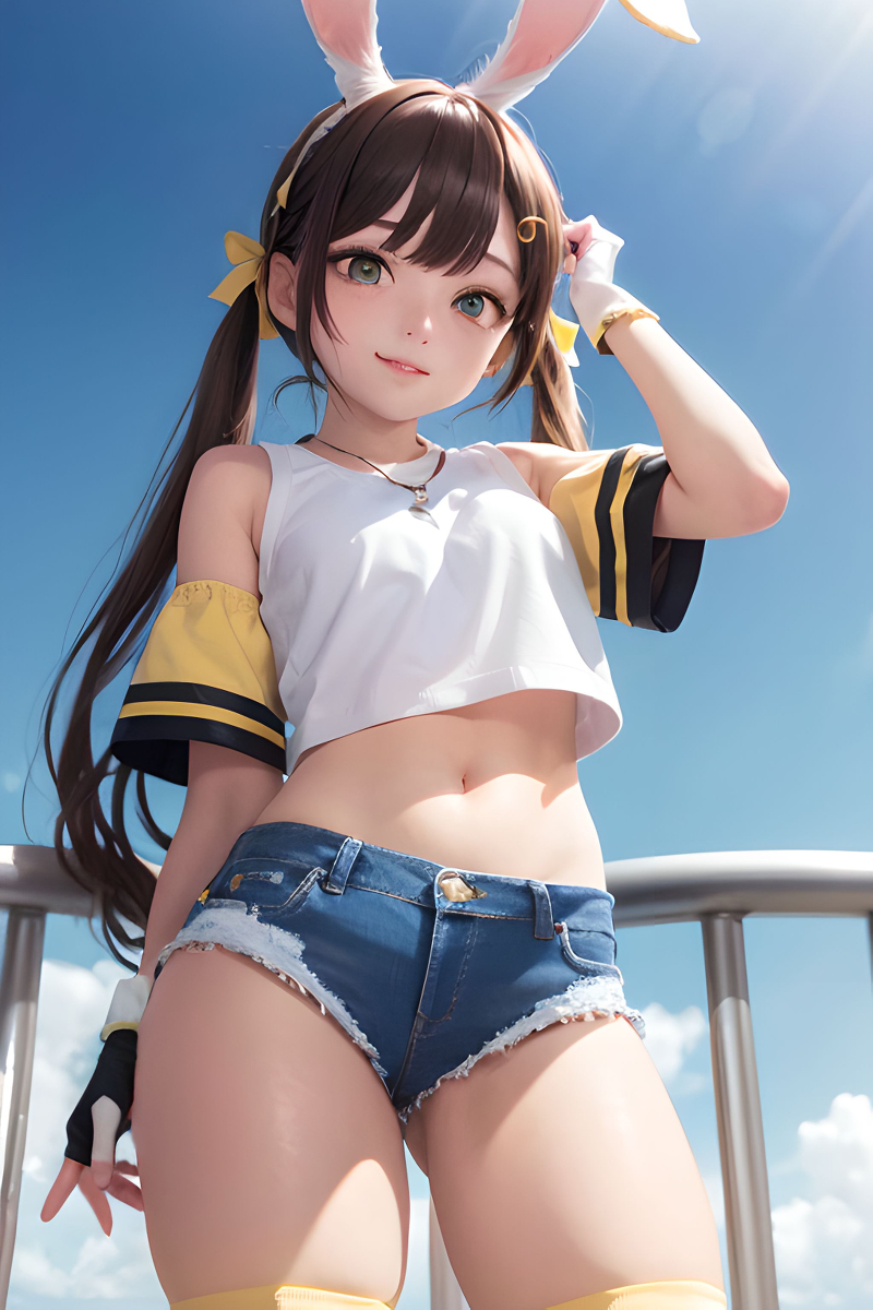 BigNewNew_AI's tweet photo. rabbit #少女 #3DCG #AI生成 #AIart #AIイラスト #StableDiffusion #cute #美少女 #女の子 #loli https://t.co/hixGZPYVjp https://t.co/knPPjScZhg