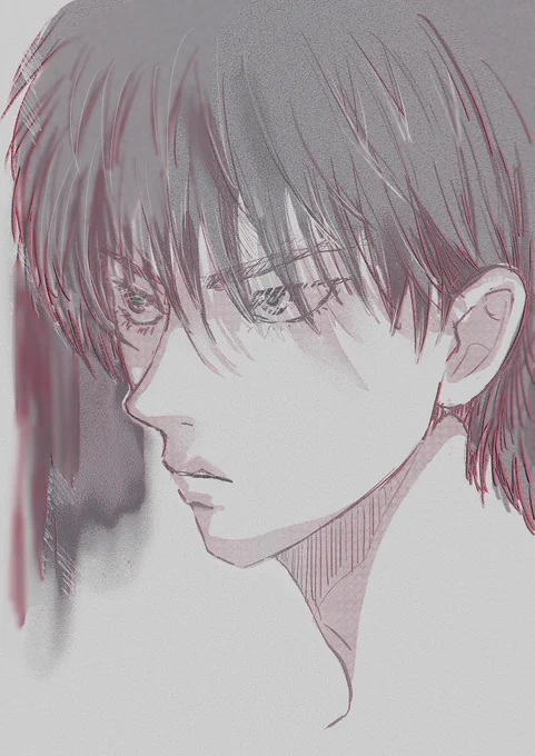 流川楓 rkgk打ち合わせ中に描いたやつ#drawing 