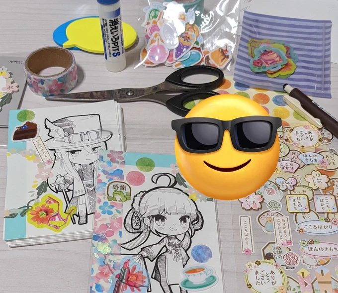 百均、かわいいシールがたくさんで幼女心がハッピーになりました 