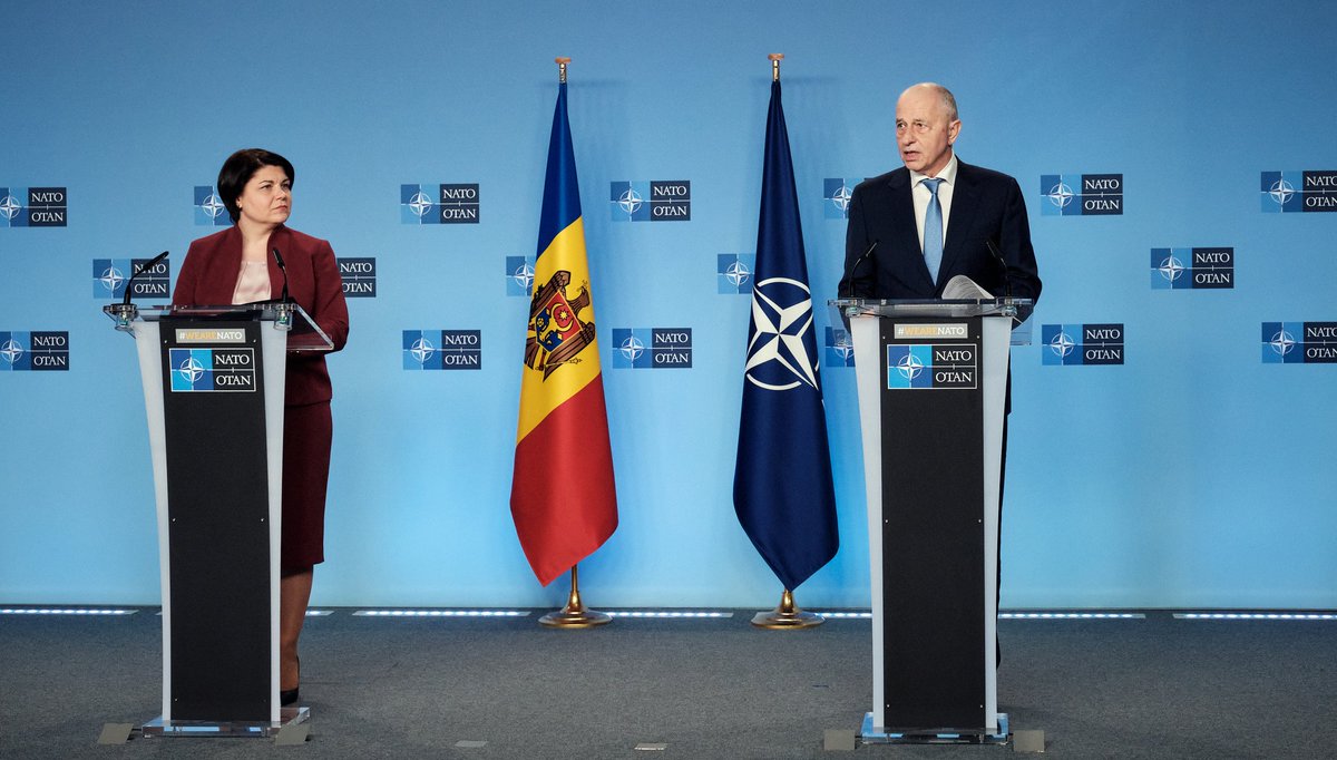 Great to meet with Prime Minister <a href="/natgavrilita/">Natalia Gavrilita</a> 🇲🇩 &amp; underscore #NATO’s commitment to deepening our partnership with #Moldova. At the Madrid Summit, Allies agreed to step up support to help Moldova strengthen its resilience &amp; civil preparedness
ℹ️: bit.ly/3HHjnJ7