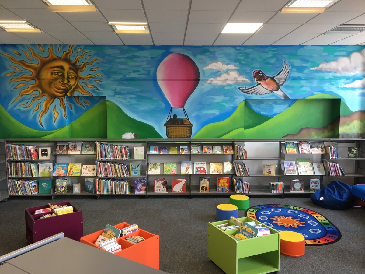 Halton Libraries on Twitter "We are excited to share with you this photo of the finished wall