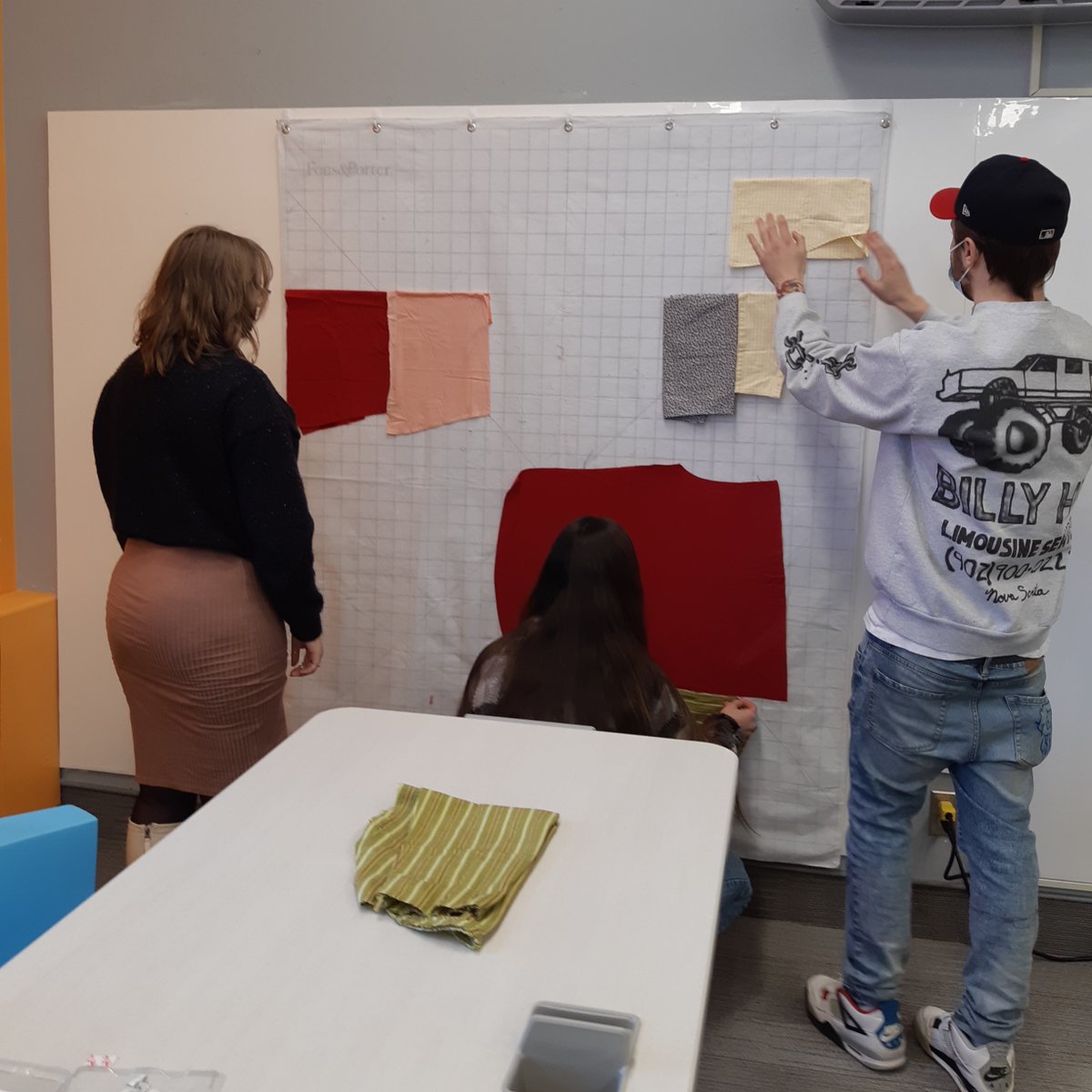 MTA_Rel_Studies's tweet photo. Dr. Wilson is a talented quilter?! In RELG 3671 he's sharing his knowledge of quilting with his students as a method of exploring identity through a complex cultural artifact. We hope to show you how the quilt develops throughout the term! #religiousstudies #quilting #designwall https://t.co/fyIHwDtYMK