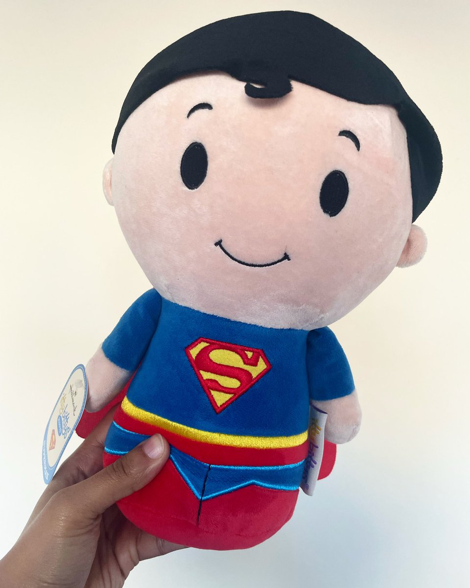aspiringkrypto's tweet photo. HE SO CUTE AND CUDDLY! 😍

I didn’t know these even existed until I stumbled across one, an Itty Bitty BIGGY Superman! https://t.co/7r1U9vFonB