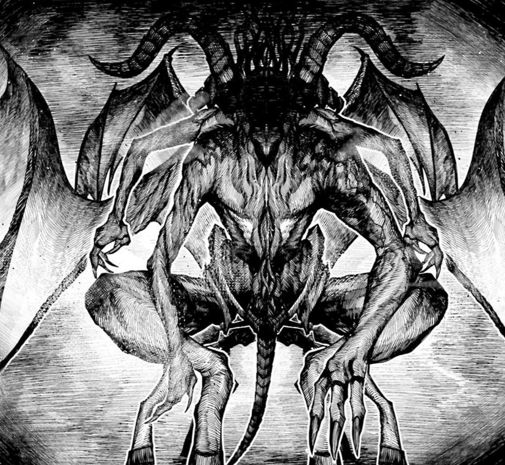 ⚠️ spoil ch. 67 ⚠️
.
.
Solo Roleplay 
.
.

เบลเซบับ เป็นที่รู้ตักกันในนามของ ‘ สิ่งชั่วร้าย ’ ซึ่งถูกขนานนามแตกต่างกันไป หนึ่งในบาปเจ็ดประการ บางตำนานกล่าวว่าเขาคือผู้ปกครองปีศาจทั้งมวล และอีกนามหนึ่งคือ ‘ ซานตาน ’

(1)