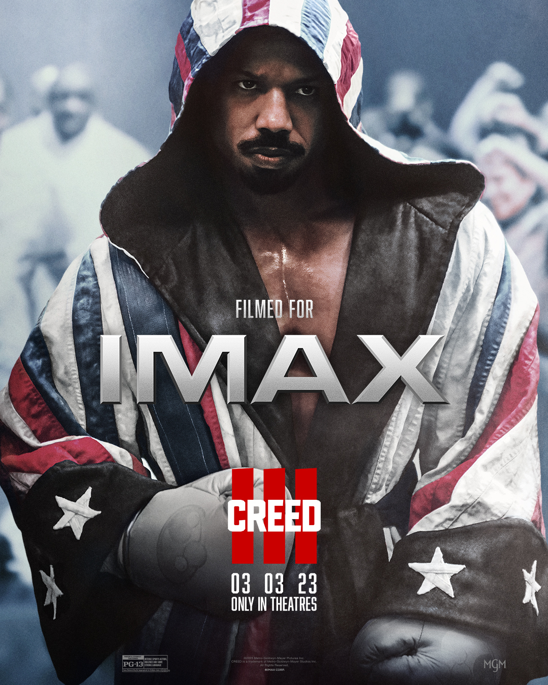 Creed 3 IMAX poster