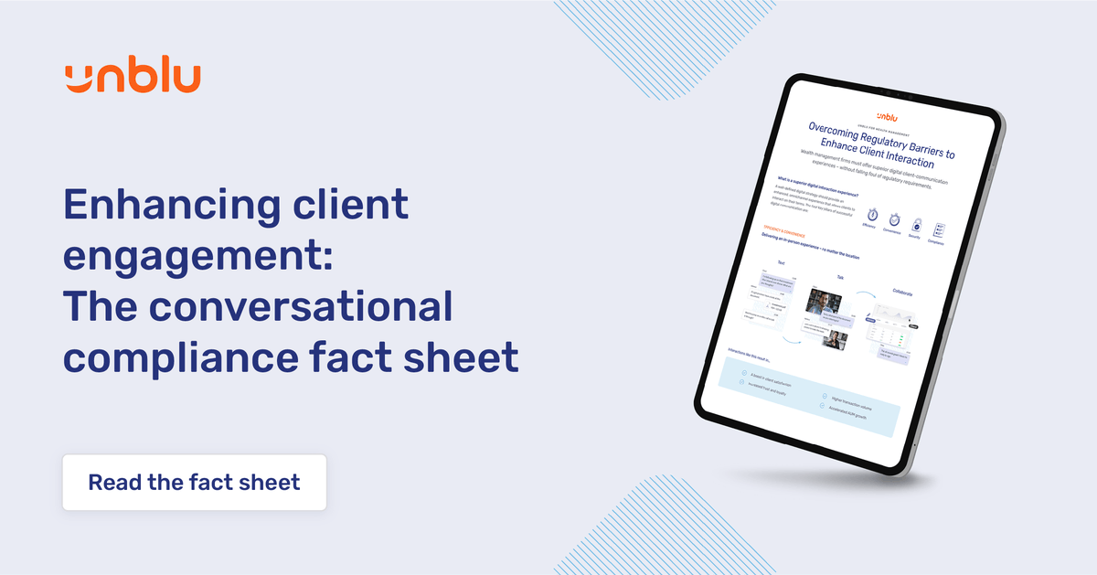 Unblu Inc. tweet media