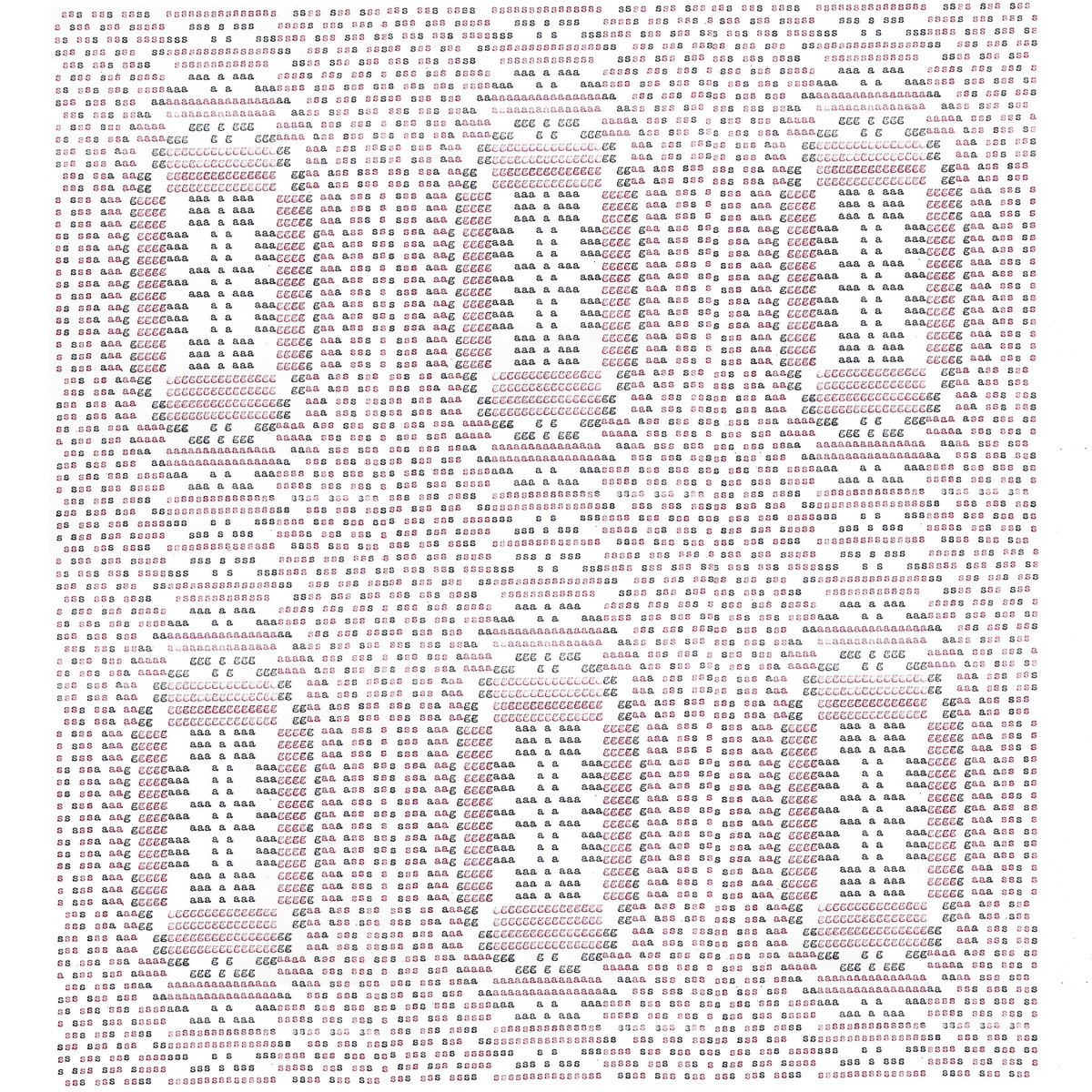 EgidijaCW's tweet photo. Lovatiesė* / saga**

New typewriter visual poetry in progress.

Inspired by Lithuanian textile patterns.

* Lovatiesė — “bedspread” in Lithuanian.
** saga — “button” in Lithuanian

#vispo #visualpoetry #typewriterpoetry #typewriter #textilepattern #weavingpattern #lovatiesės https://t.co/ZmT2E3Eiky