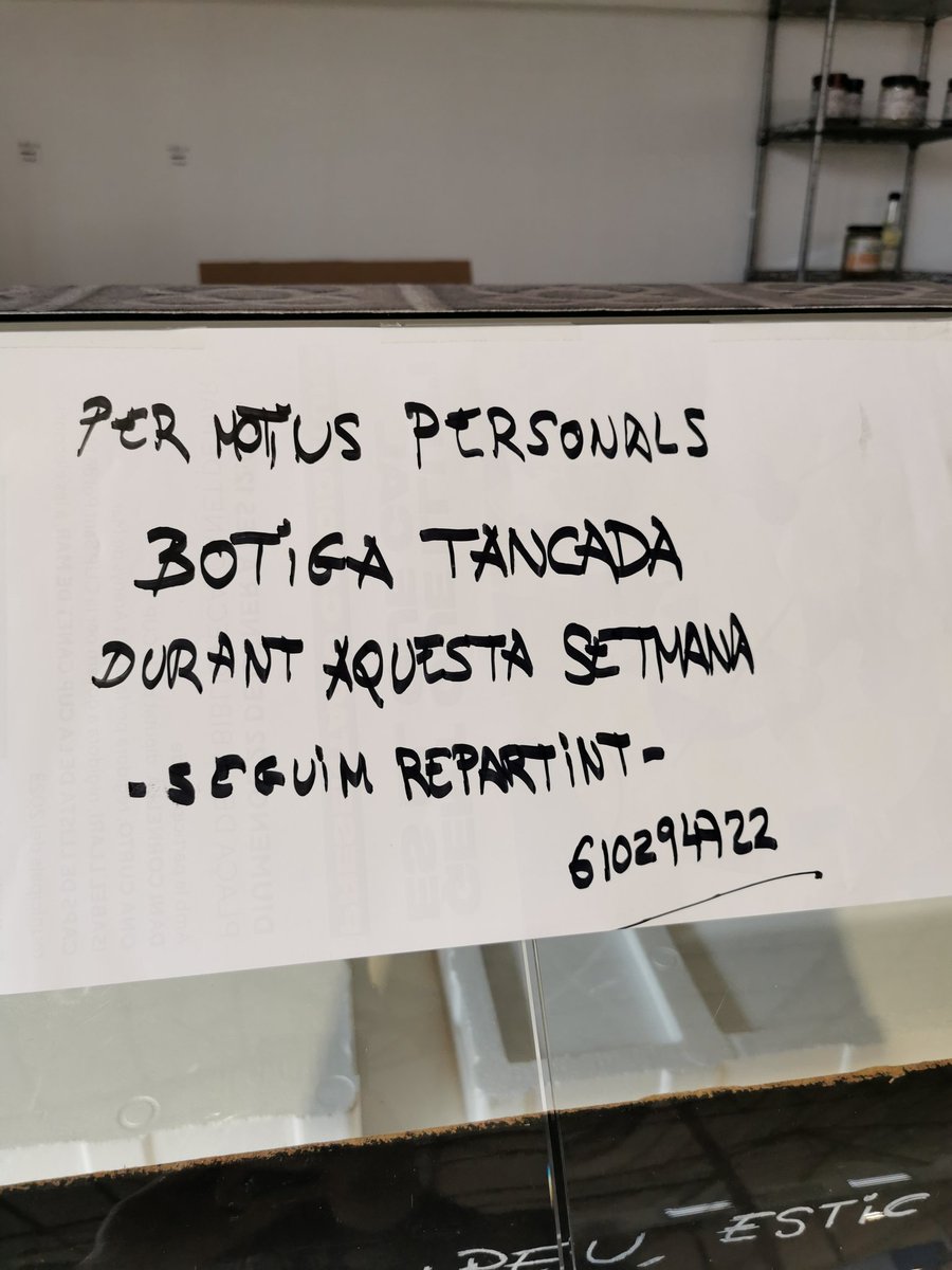 TerraveganaCat's tweet photo. Aquesta setmana botiga tancada. Seguim repartint
#GoVegan #siguesvegà #plantbased #salvemelplaneta #estimaelsanimals #noplastic #ElPlaerDeMenjarSenseMaltractamentAnimal #formatgesVegans #fErmatges #fermentatsVegans #craftbeer #cervesavegana #cervesaartesana #VeganismeOBarbàrie https://t.co/PKWlBOPISx