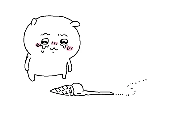たまにちいかわ描く練習してる 
