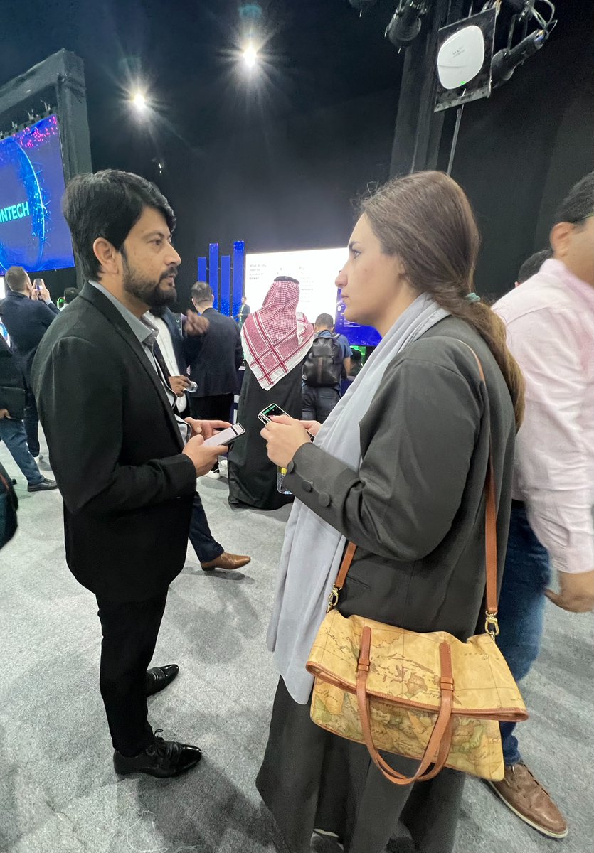 Advantal's tweet photo. Day 3 at LEAP was packed with exciting discussions and insights. Surrounded by forward-thinking individuals, Team Advantal displayed futurist solutions powered by emerging technologies. 

#saudiarabia #riyadh #techevent #leapconference #day3 #technologies#team https://t.co/6QNlyuJG6j