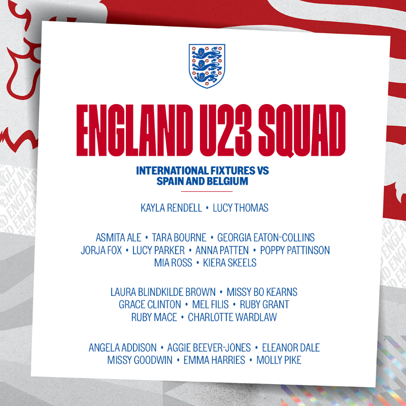 Lionesses's tweet photo. Our #YoungLionesses are back in action this month! 👏
