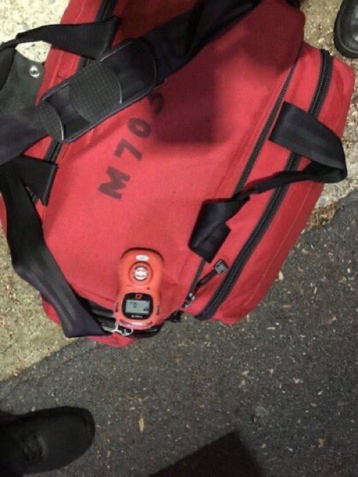 Lifesaver - @MCFRS_EMIHS @mcfrs EMS crews carry CO Alarms (red monitor) affixed to EMS 1st Aid Bags, & on occasion Ambulance crews on scene for a ‘sick’ person or unknown emergency will be alerted to high CO - often the cause of the illness (symptoms) - this is a @mcfrs lifesaver