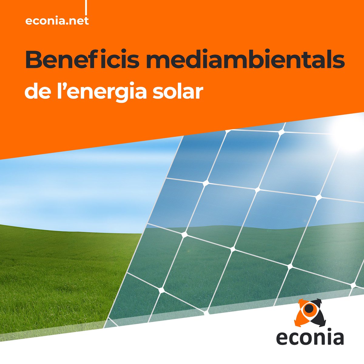 🌍 Saps quins són els beneficis mediambientals de l’energia solar?

#econia #energiasolar #co2 #emissionsco2 #canviclimàtic #enginyeria #enginyeriaambiental