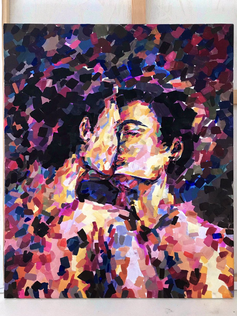 he pintado un beso ❤️