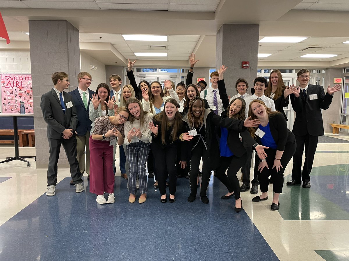 THS FBLA is ready for District Competition! These students are amazing!