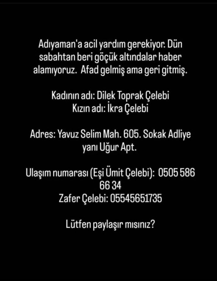 melekdulgeroglu's tweet photo. Acil yayalım 🙏 https://t.co/wZZlSlNDKE