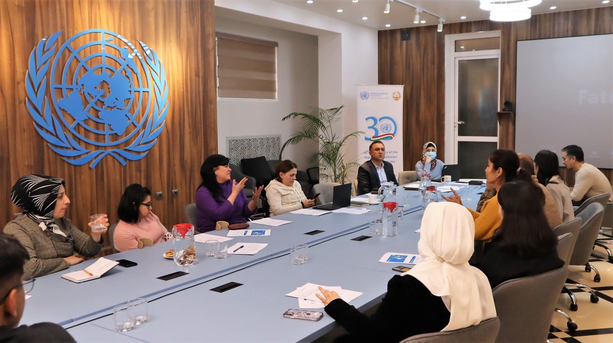UNinTajikistan's tweet photo. Within #UNDIS and national action plan, @UNinTajikistan  &amp; @UNVEurasia conducted a session for #PWDs and youth activists of #Dushanbe on volunteering opportunities within the UN system. Participants learned about types of UNV assignments, requirements &amp; application details. #UNV https://t.co/nIJnSa8cGB